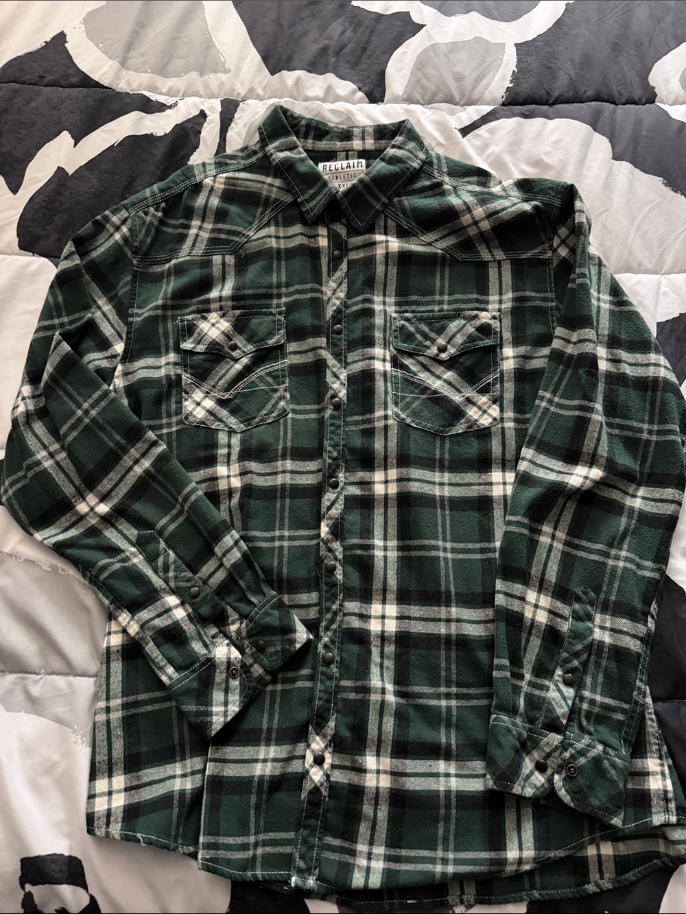 Reclaim Athletic Green Flannel from Buckle